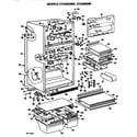 Hotpoint CTX25DMRRAD cabinet parts diagram