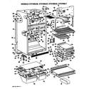 Hotpoint CTX19GLMRWH cabinet parts diagram
