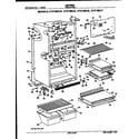 Hotpoint CTX18KLTRWH cabinet parts diagram