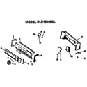 Hotpoint DLB2450BSL control panel dlb1250bsl only diagram