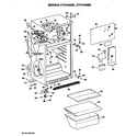 Hotpoint CTX14AMDRWH cabinet parts diagram