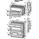 Hotpoint CTX24ELFRAD doors diagram