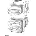 Hotpoint CTX24GLFRWH doors diagram