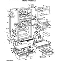 Hotpoint CTX22DLGRWH cabinet parts diagram