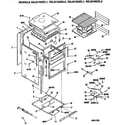 Hotpoint RGJ515GEL2 oven diagram