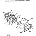 Hotpoint RF725GL2G door diagram
