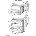 Hotpoint CTX18ELJRWH doors diagram