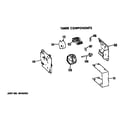 Hotpoint WLW2500BCL timer components diagram