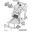Hotpoint RB525*J4 replacement parts diagram