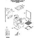 Hotpoint RGH647GEJ4 main body diagram