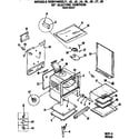 Hotpoint RGB746GEJ4 main body diagram