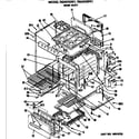 Hotpoint RGA512EK1 main body diagram