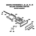 Hotpoint RGH846GEJ5 broiler assembly diagram
