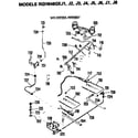 Hotpoint RGH946GEJ6 gas control assembly diagram