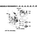 Hotpoint RGH946GEJ6 power control diagram