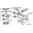 Hotpoint DLL2650BGL gas valve and burner assembly diagram