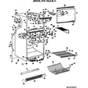 Hotpoint CTX18LGB cabinet parts diagram