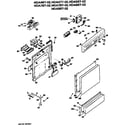Hotpoint HDA797-02 front/control panel diagram