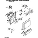 Hotpoint HDA795-05 front/control panel diagram