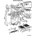 Hotpoint CTX20GFC cabinet parts diagram