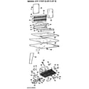 Hotpoint CTF17CFF comparment separator/divider block diagram