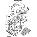 Hotpoint RJ742*T7 cabinet parts diagram