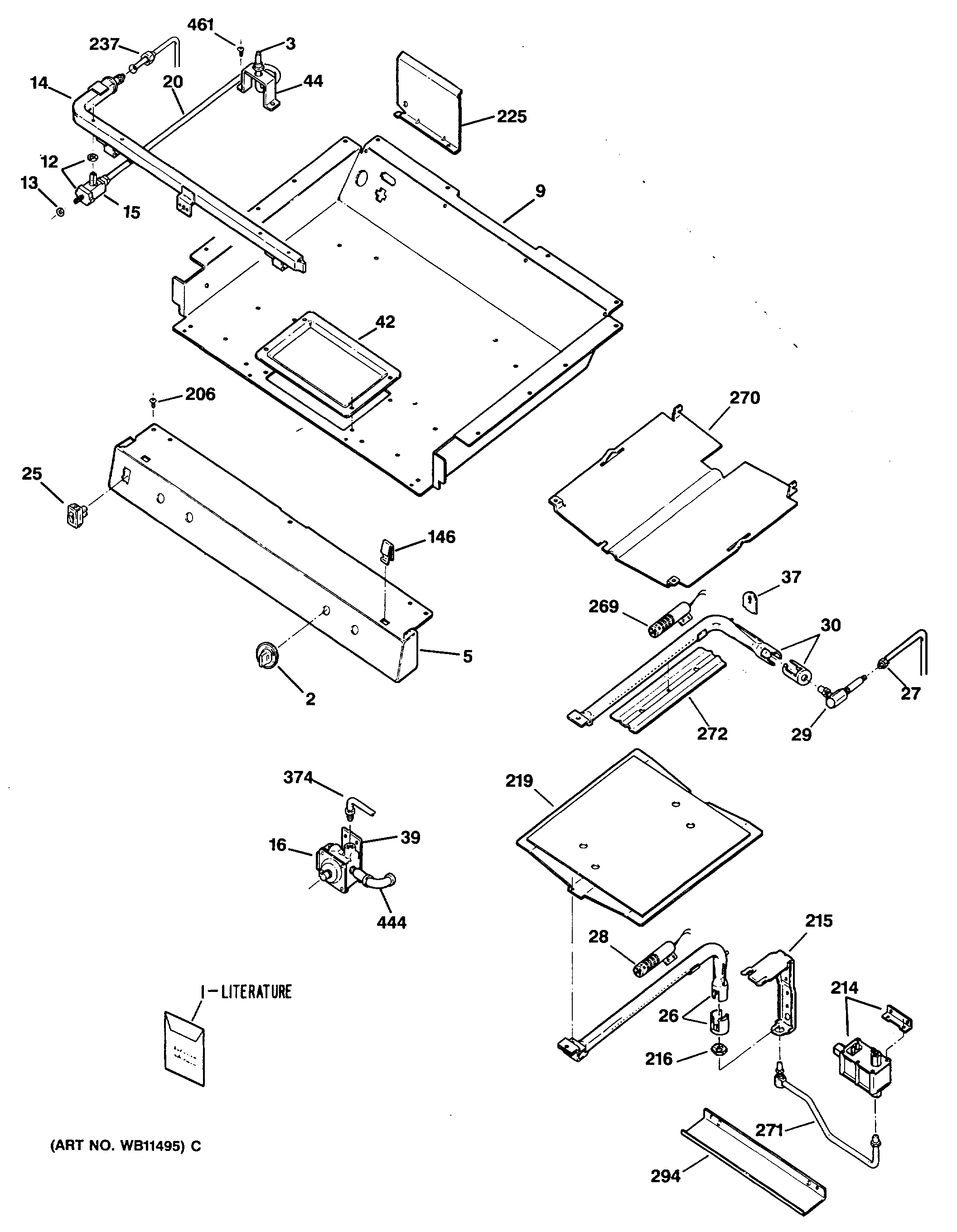 GE JGBP30GEP5 control diagram