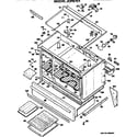 GE JCP6701 main body diagram