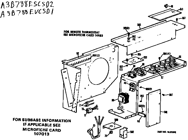 GE A3B788EVCSD1 control box diagram