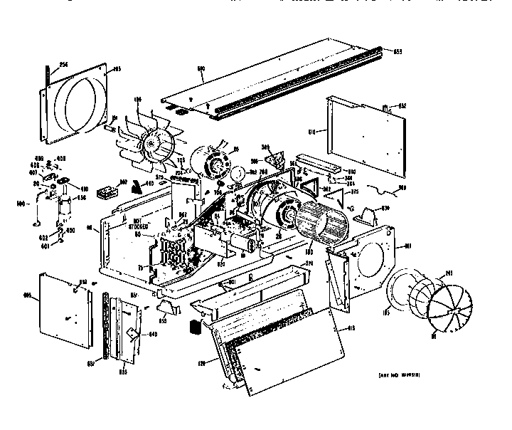 GE A2B778DJCSD1 replacement parts diagram