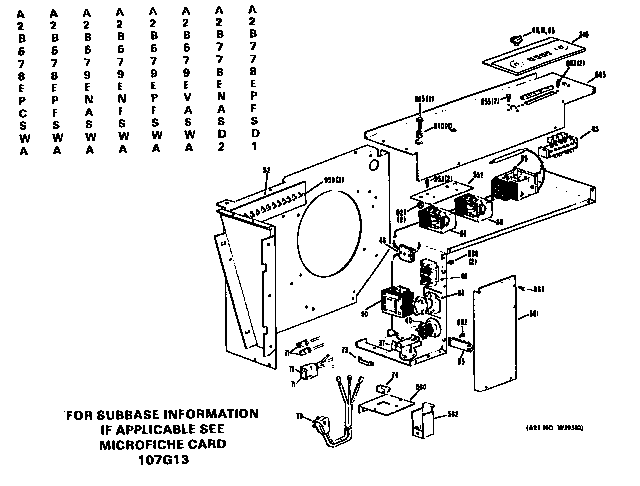GE A2B678EPCSWA thermostat diagram