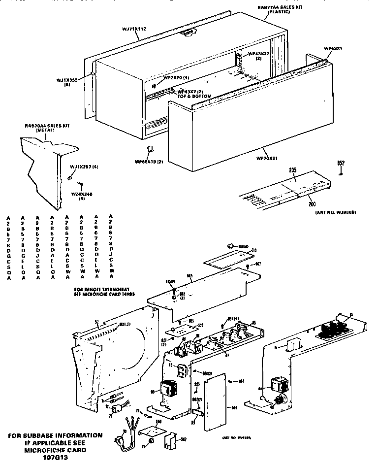 GE A2B768ESFSD2 terminals diagram