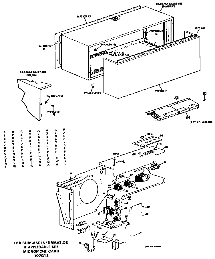 GE A2B578EPAS1W transformer diagram