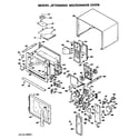 GE JET200003 microwave oven diagram