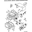 GE JEM31E01 microwave oven diagram