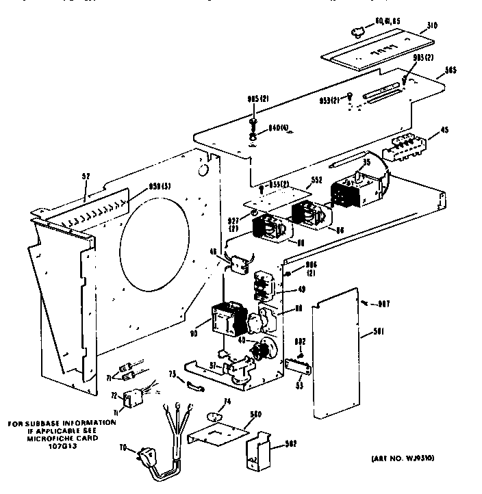 GE A3B589DAASQ2 control box diagram