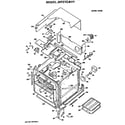 GE JKP27G*H1 upper oven diagram