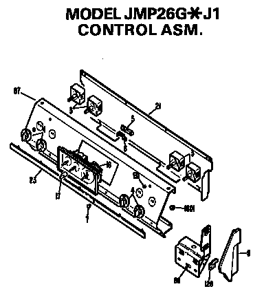 GE JMP26G*J1 controls diagram
