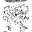 GE A3B598DGALQ1 replacement parts/compressor diagram