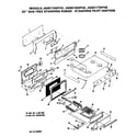 GE JGBC17GPH2 cooktop/door diagram