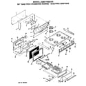GE JGBC16GEH3 cooktop diagram