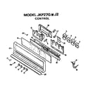 GE JKP27G*J2 controls diagram
