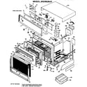 GE JKS26G*J2 upper oven diagram