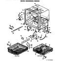 GE GSD2600G02 tub/racks diagram