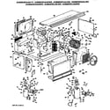 GE A3B693DJALW2 replacement parts/compressor diagram