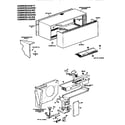 GE A3B693DEALW2 control box/cabinet diagram