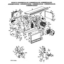 GE A3B588DAAL4Q replacement parts/compressor diagram