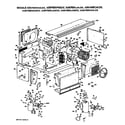 GE A3B799DJALD2 replacement parts/compressor diagram