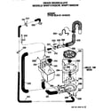 GE WWP1170GCW drain recirculate diagram