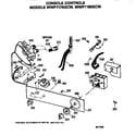 GE WWP1170GCW console diagram